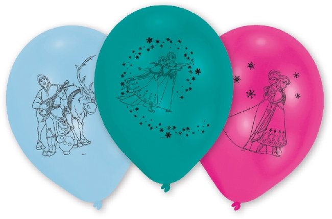 Globos Latex 25,4cm Frozen