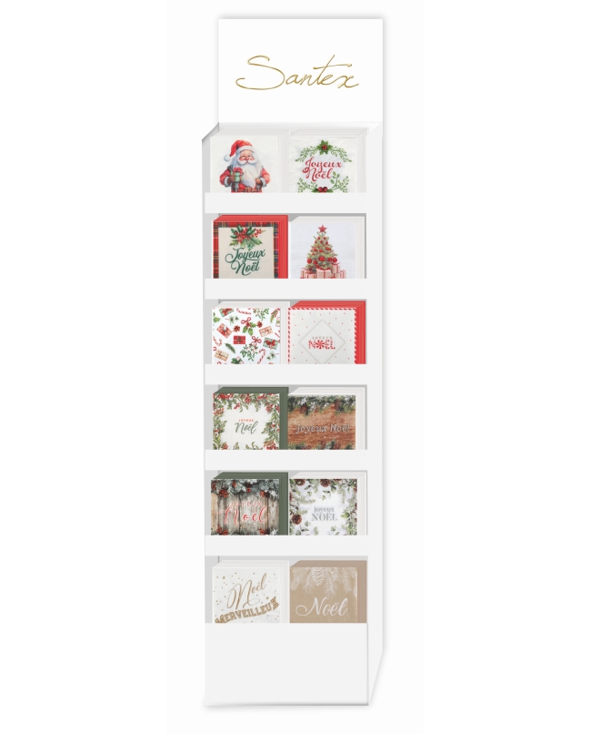 Servilletas 33X33cm Navidad Exp.37X28X160cm Carton/Papel 2 Capas ***OFERTA DTO NO ACUMULABLE