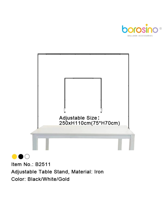 Arco Metal Cuadrado Para Mesa Para Globos