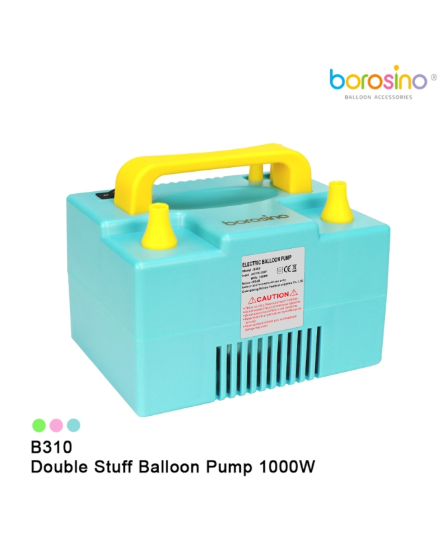 Inflador Electrico Aire Fresco Doble 1000W (Azul)