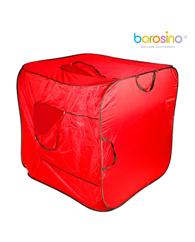 Bolsa Tejido Almacenaje Globos Roja 120X120X120 -200 R9