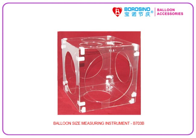 CAJA MEDIDORA DE GLOBOS DE 4 A 11.5 PULGADAS ***OFERTA DTO NO ACUMULABLE