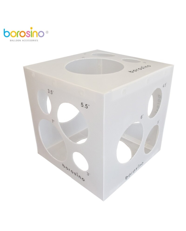 CAJA MEDIDORA 35x35cm (3,3'5,4,4'5,5,5'5,6,7,8,9,10,11 pulgadas) BLANCA