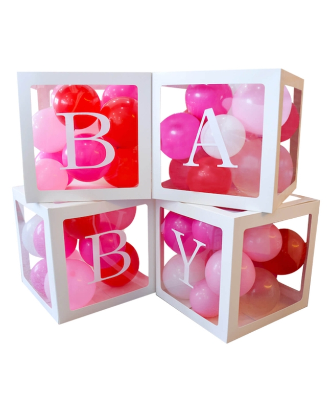 Cubos Letras BABY 30cm x 30cm x 30cm