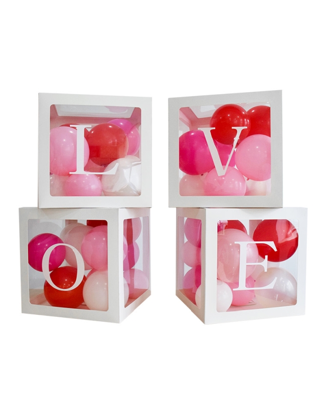 Cubos Letras LOVE 30cm x 30cm x 30cm