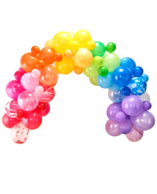 Balloon Arch Rainbow Latex/Plastic 87 Piezas ***OFERTA DTO NO ACUMULABLE