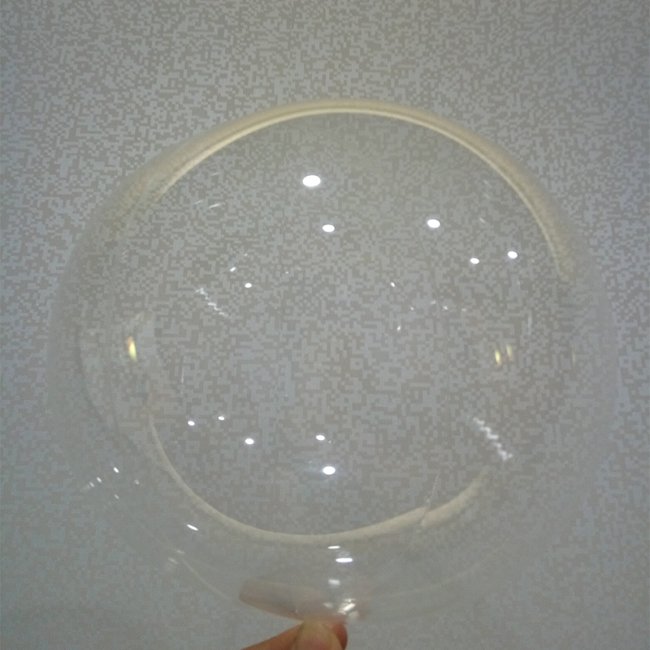 50 GLOBOS BUBBLE - BURBUJA CRISTAL 10'-25cm (SIN PALO, SIN COPA)