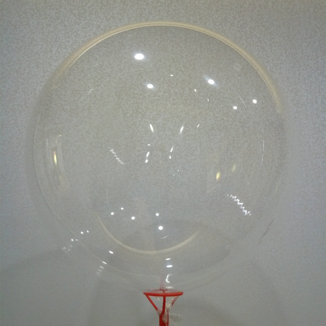 10 GLOBOS BUBBLE - BURBUJA CRISTAL 24'- 60cm (SIN PALO, SIN COPA)