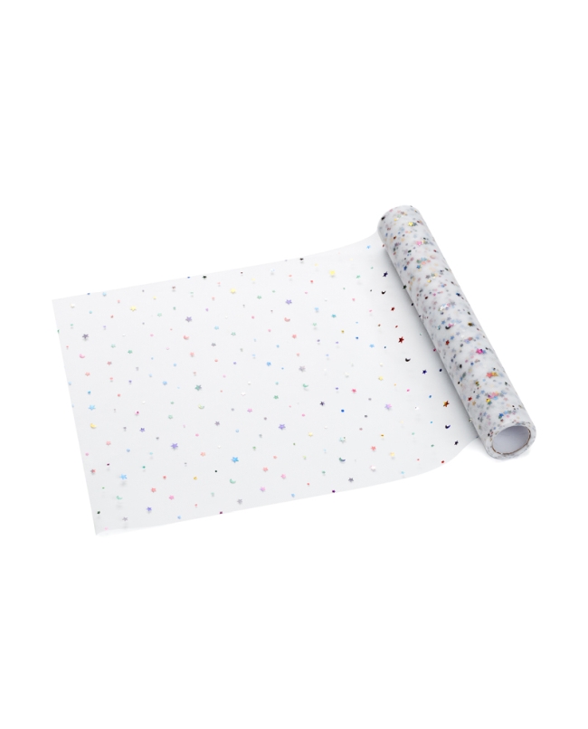 Camino Mesa Tul Estrellas 0,35X9 M ***OFERTA DTO NO ACUMULABLE