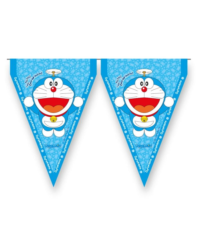 Banderin Doraemon 20x30 cm x 3mt