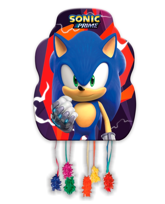 Piñata Mediana Sonic Prime 33 x 46cm