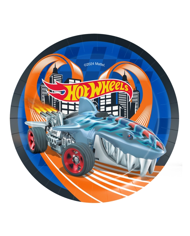 Platos 18cm Hot Wheels