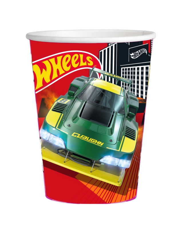 Vasos Hot Wheels 250ml