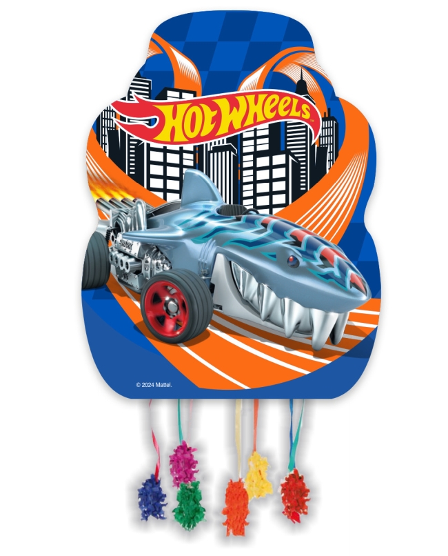 Piñata Mediana Hot Wheels 33 x 46cm