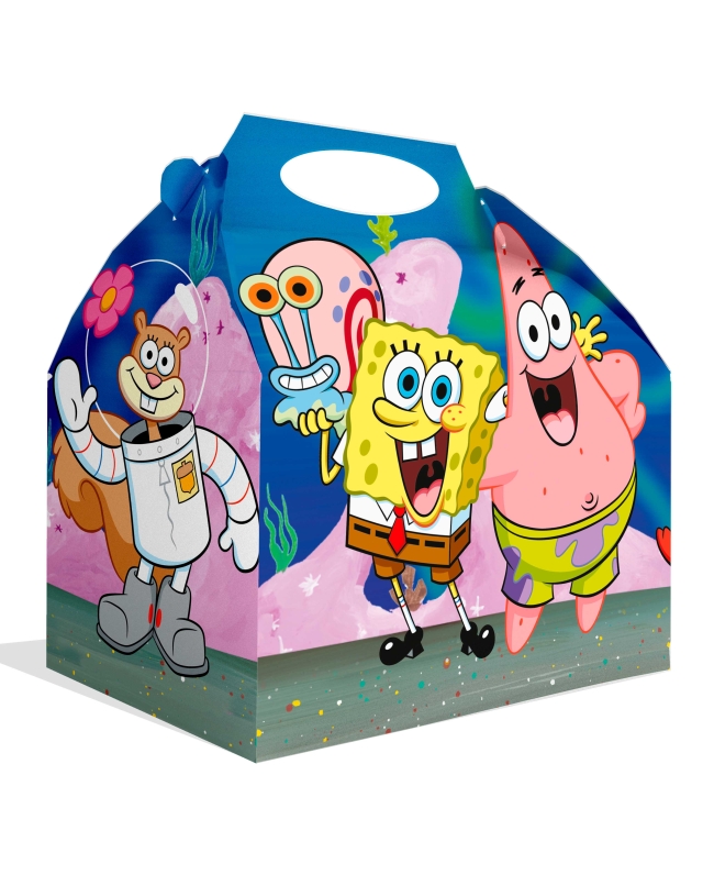 Cajita Spongebob 16 X 16 X 10,5cm