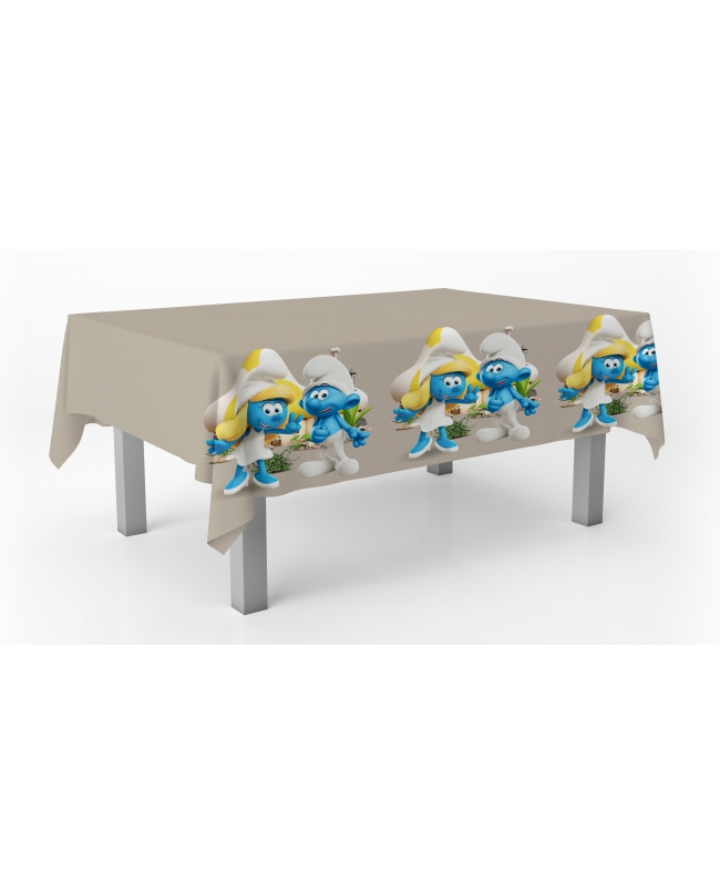 Mantel Pitufos 120 x 180cm