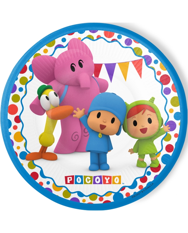 Platos 23cm Pocoyo