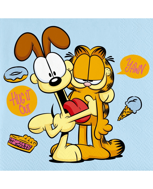 Servilletas 33cm Garfield