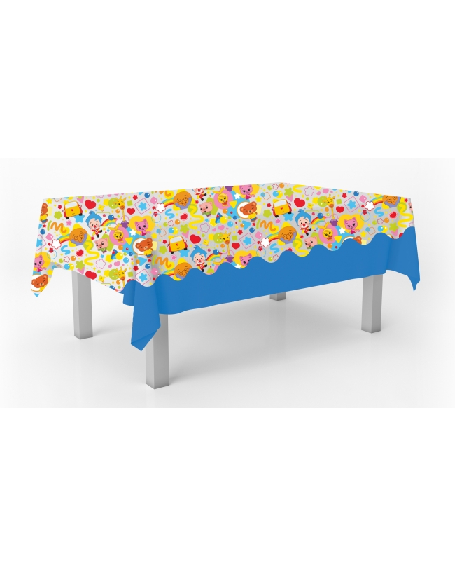 Mantel Plastico Payaso Plim Plim 120x180cm