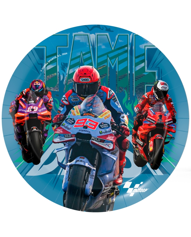 Platos 23cm Moto GP