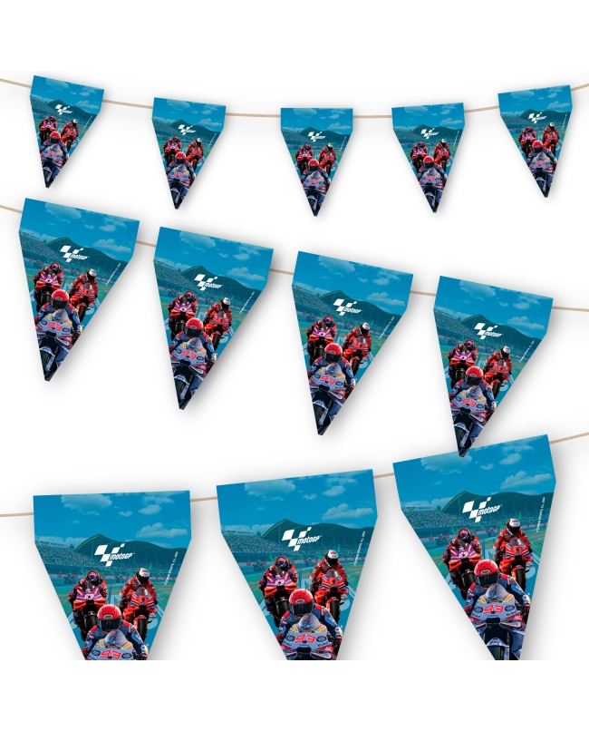 Banderin Moto GP 20 x 30 x 300cm