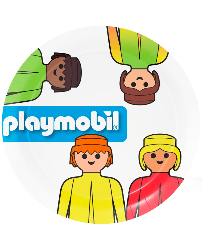 Platos 23cm Playmobil