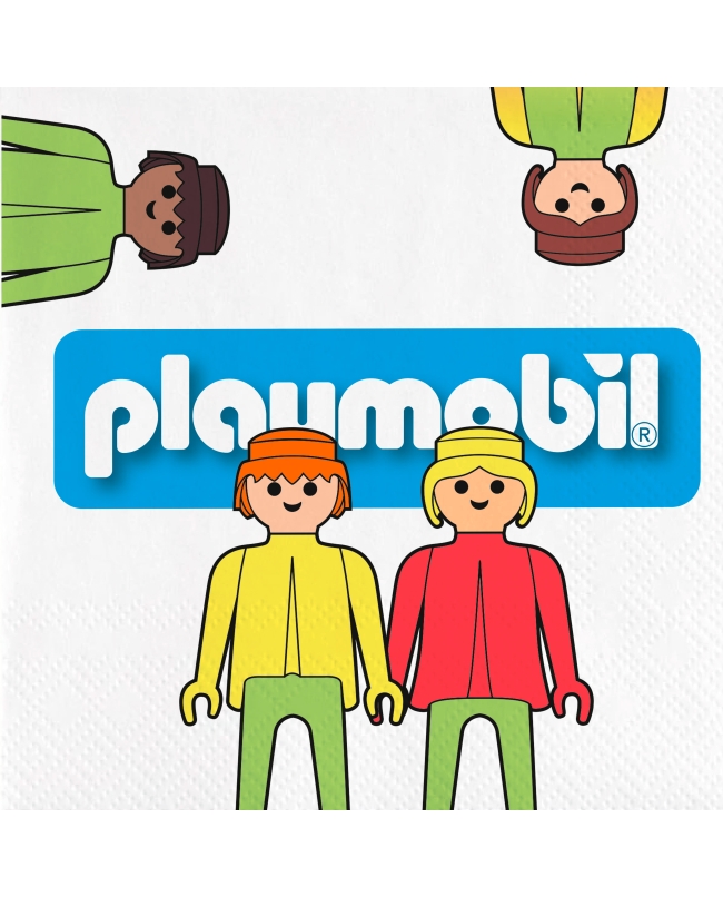 Servilletas 33 x 33cm Playmobil