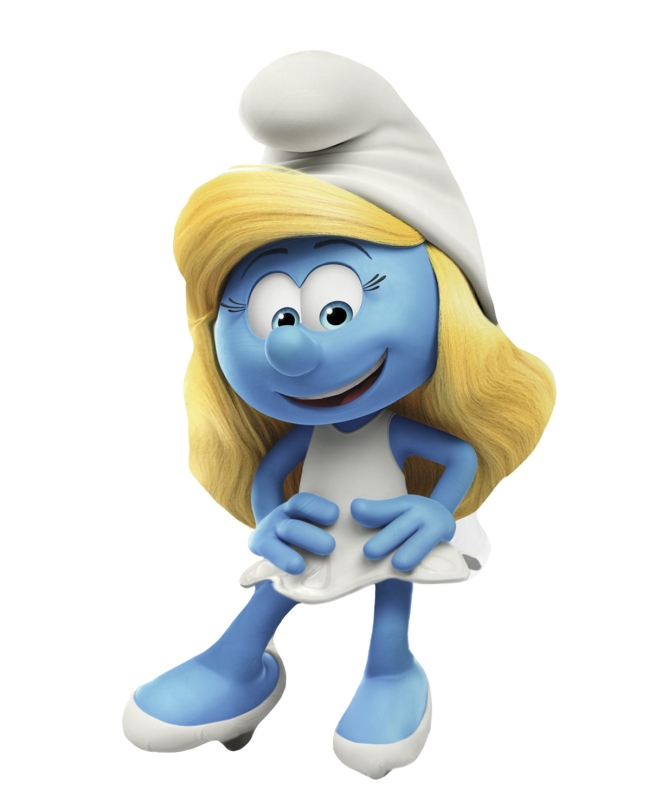 Globo Forma Pitufa 83 X 47cm