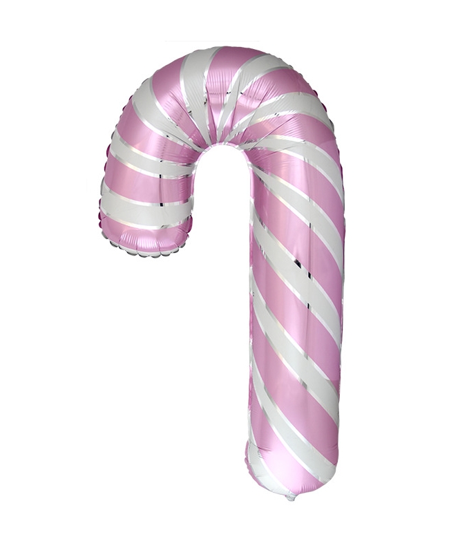 Globo Forma Baston Rosa/Blanco 98 X 63cm ***OFERTA DTO NO ACUMULABLE