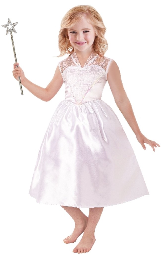 Disfraz Infantil Princesa Blanca + Varita Talla 8-10 ***OFERTA DTO NO ACUMULABLE