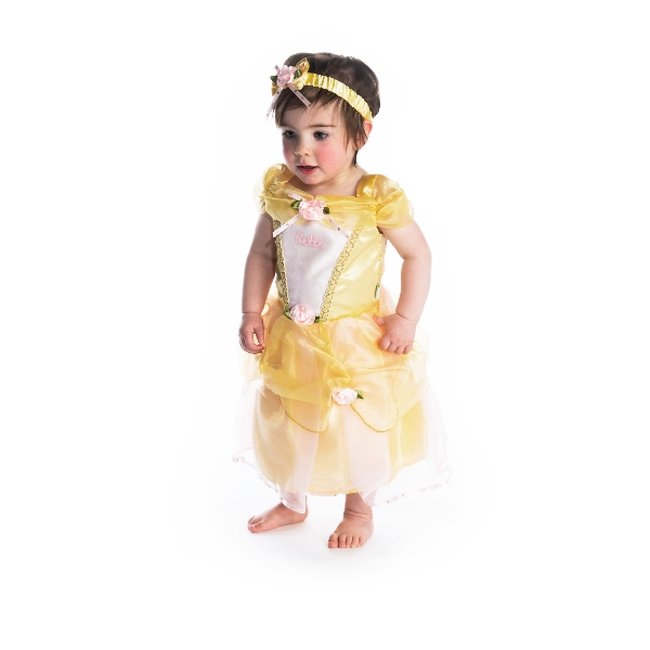 DISFRAZ BEBE DISNEY: BELLA (vestido+diadema+Braguita) 18 a 24 meses *DESCUENTO NO ACUMULABLE