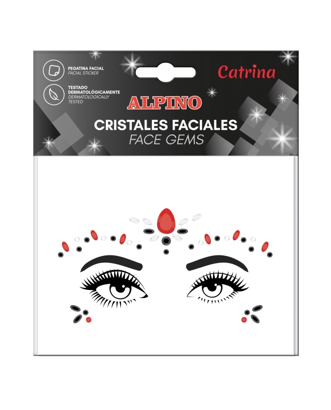 LAMINA SET CRISTALES FACIALES CATRINA ***OFERTA DTO NO ACUMULABLE