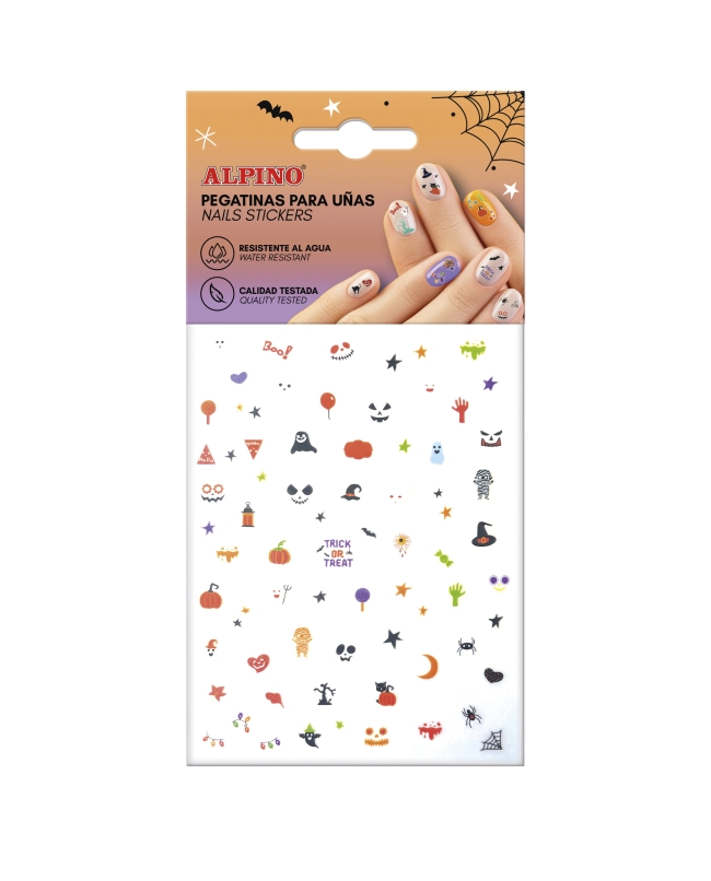 LAMINA SURTIDA STICKERS UÑAS HALLOWEEN ***OFERTA DTO NO ACUMULABLE