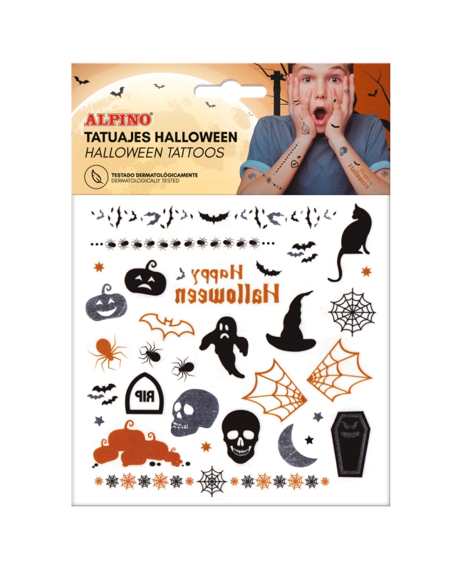 LAMINA SURTIDA METAL TATOO HALLOWEEN ***OFERTA DTO NO ACUMULABLE