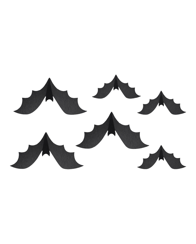 Deco Murcielagos 19-29cm Papel ***OFERTA DTO NO ACUMULABLE