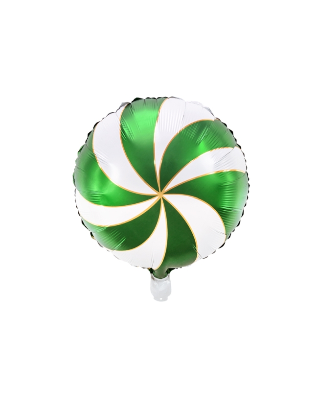 Globo Foil Caramelo Verde 35cm ***OFERTA DTO NO ACUMULABLE