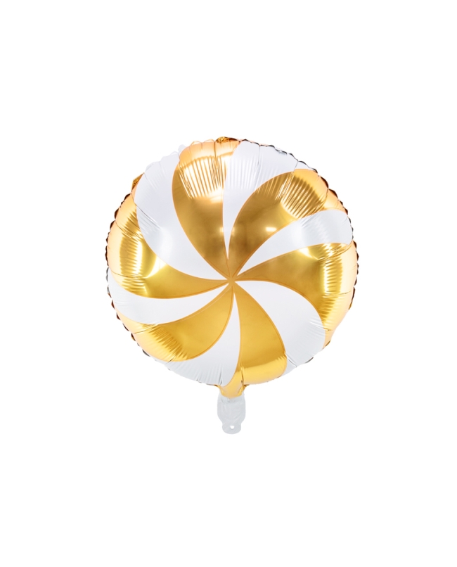 Globo Foil Caramelo Amarillo 35cm ***OFERTA DTO NO ACUMULABLE