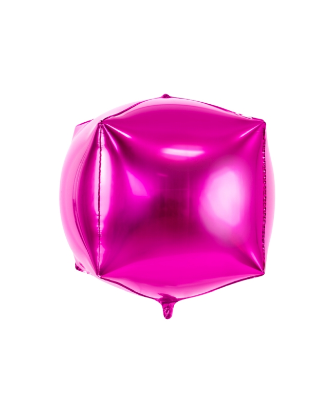 Globo Foil Cubo Fucsia 35X35X35cm ***OFERTA DTO NO ACUMULABLE