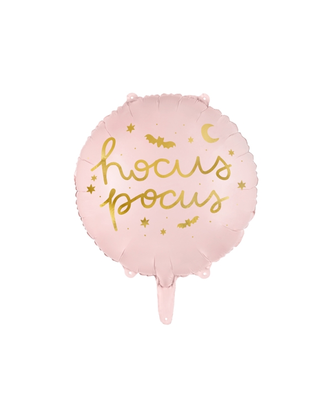 Globo Foil Hocus Pocus Rosa 45cm ***OFERTA DTO NO ACUMULABLE