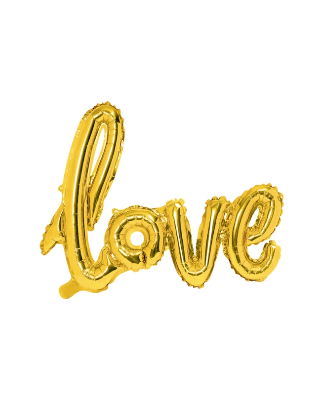 Globo Foil Love Oro 73X59cm ***OFERTA DTO NO ACUMULABLE