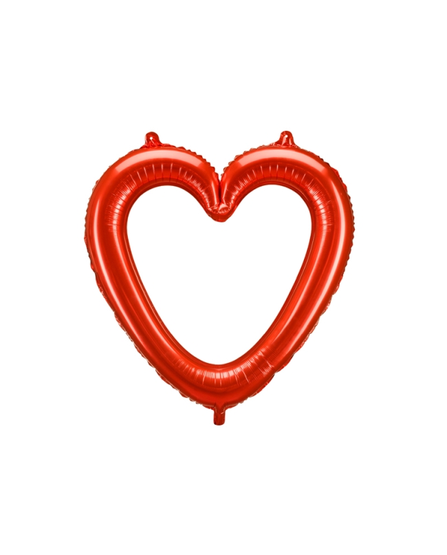 Globo Foil Corazon Hueco 86X83.5cm ***OFERTA DTO NO ACUMULABLE