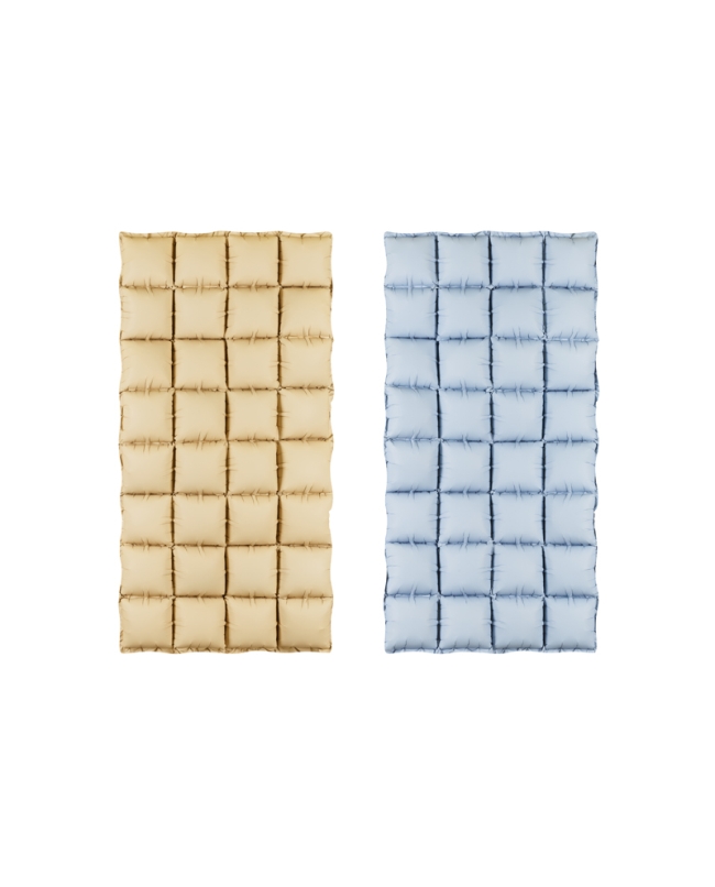 Globo Foil Cortina Crema/Azul 55X110cm ***OFERTA DTO NO ACUMULABLE