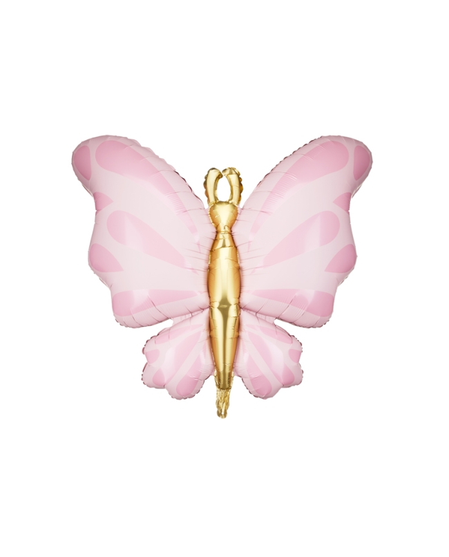 Globo Foil Mariposa 69X69cm Rosa ***OFERTA DTO NO ACUMULABLE