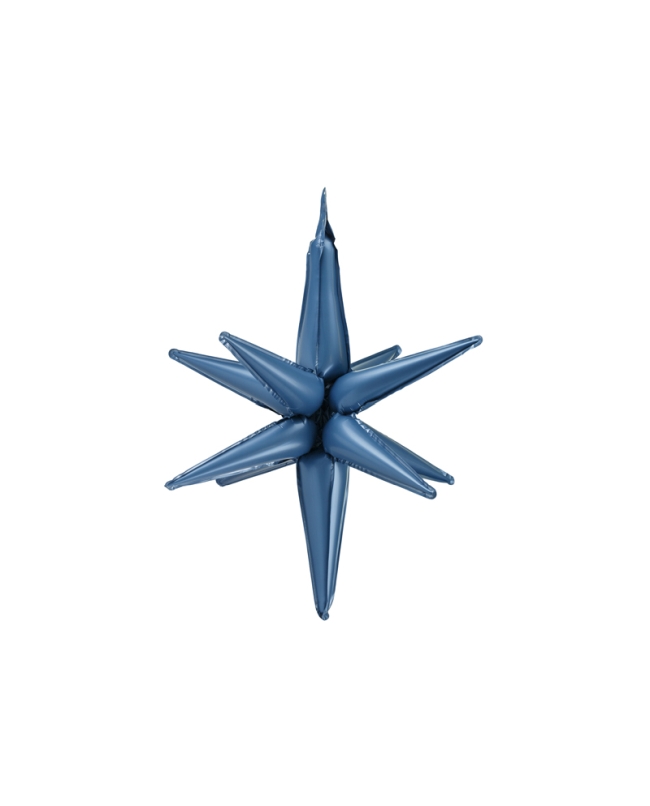 Globo Foil Estrella 3D Azul Marino 105cm ***OFERTA DTO NO ACUMULABLE