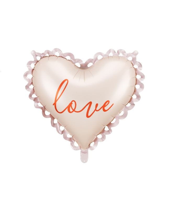 Globo Foil Corazon Love 50 X 47cm ***OFERTA DTO NO ACUMULABLE