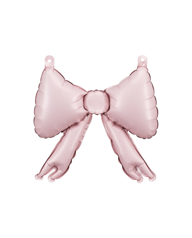 Globos Foil Lazos Rosas 25.5 X 25cm ***OFERTA DTO NO ACUMULABLE