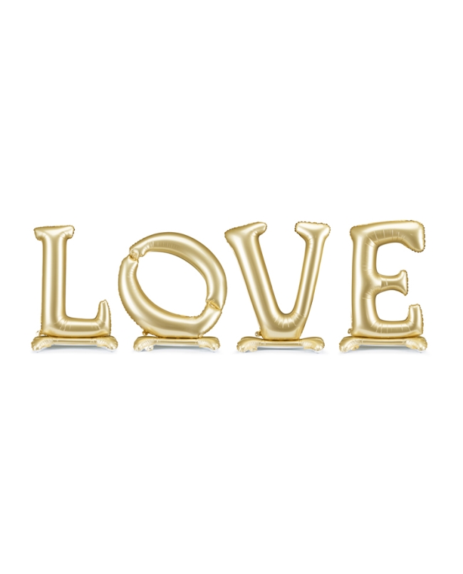 Globo Foil Pie Love Oro 350X114cm ***OFERTA DTO NO ACUMULABLE