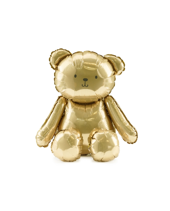 Globo Foil Oso Oro 43X53cm ***OFERTA DTO NO ACUMULABLE