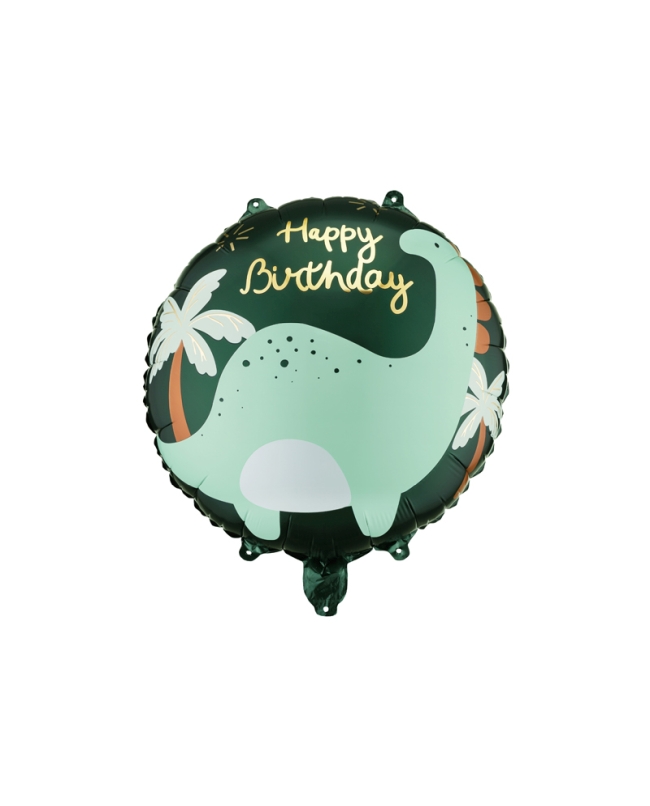 Globo Foil Disco Brontosaurio 35X35cm ***OFERTA DTO NO ACUMULABLE
