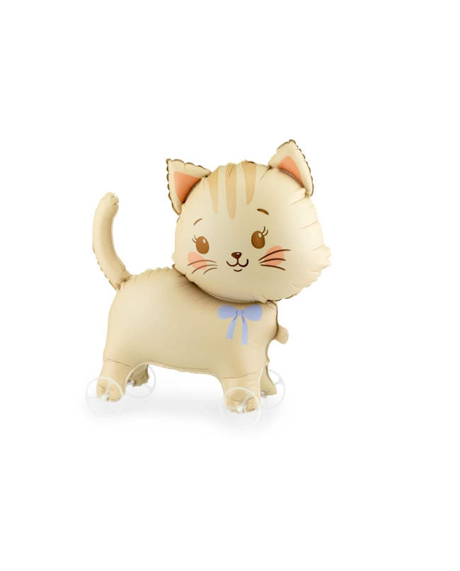 Globo Foil Gato Ruedas 61X65cm ***OFERTA DTO NO ACUMULABLE